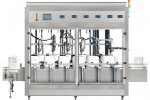 六頭全自動(dòng)稱重式灌裝機(jī)